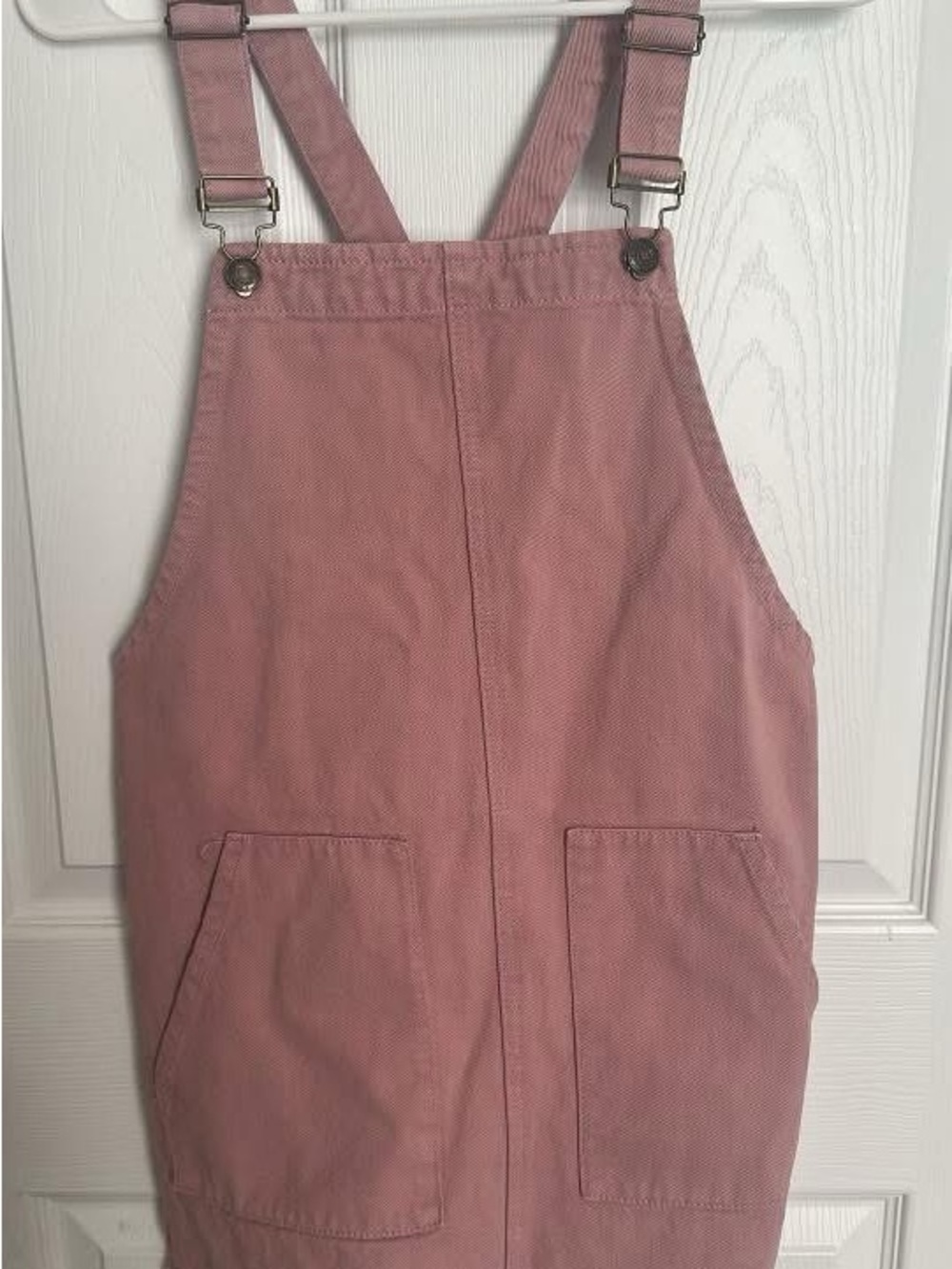 Dusty Rose Overall Dress